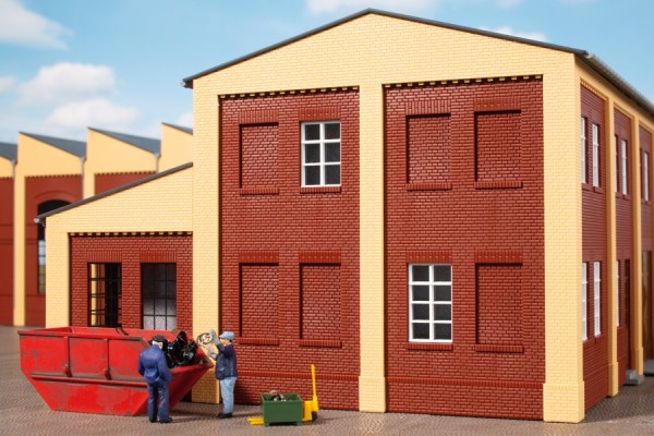 Auhagen 80225 H0-BauKastenSystem / Bauteile: Blindfenster rot