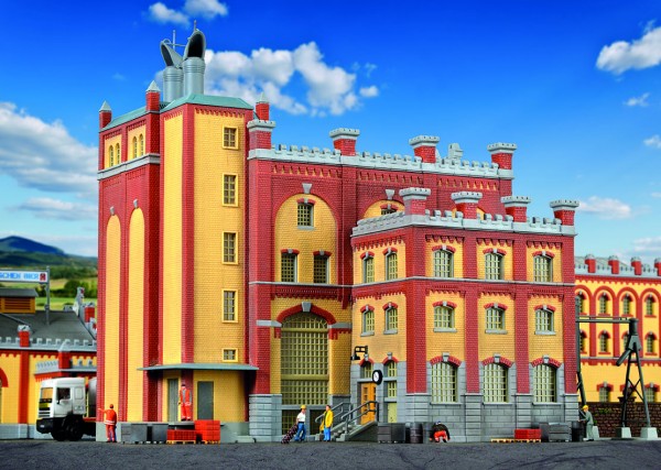 Kibri 39825 H0-Modellbausatz, Braugebäude Feldschlösschen