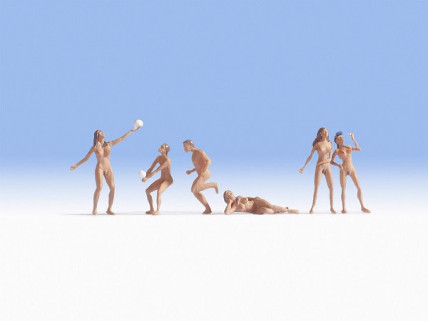 Noch 15844 H0-Figuren, "FKK-Badende"