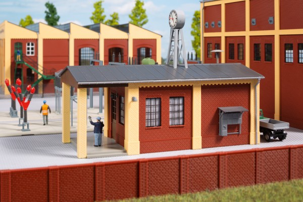 Auhagen 11459 H0-Modellbausatz, Schaltzentrale für Umformerwerk