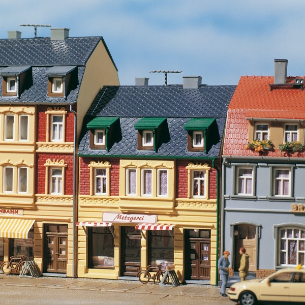 Auhagen 12248 H0/TT-Modellbausatz, Fleischerei
