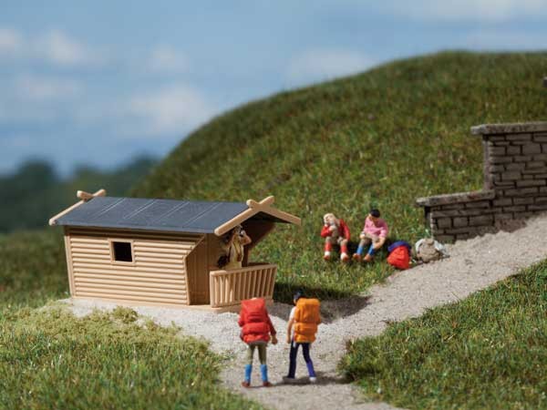 Auhagen 42642 H0/TT-Modellbausatz, Holzhütten