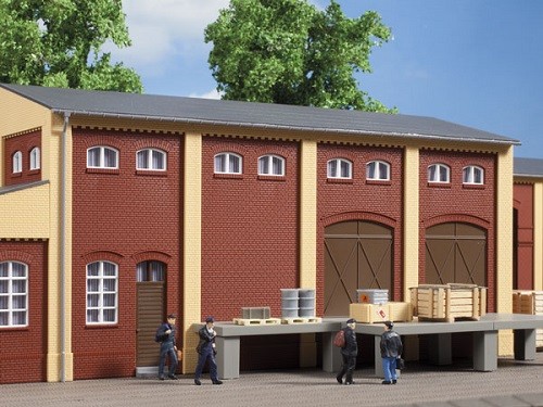 Auhagen 80519 H0-BauKastenSystem / Bauteile: Wand 2410E, Wände 2410F & Wände 2410H rot