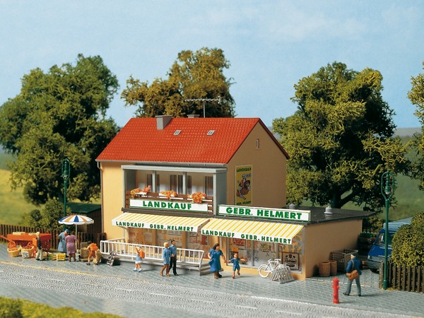 Auhagen 12238 H0/TT-Modellbausatz, Landwarenhaus