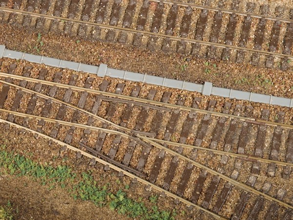Auhagen 41616 H0-Gleisbau, Abdeck- und Umlenkkästen für Spannseile