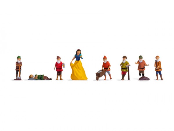 Noch 15803 H0-Figuren, "Schneewittchen und die sieben Zwerge"