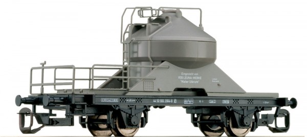 Tillig 14725 TT-Quarzsandwagen Ep. IV, der "Leuna-Werke", eingestellt bei der DR