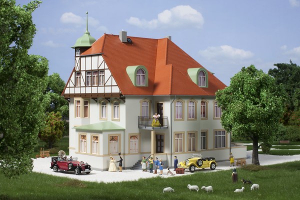Auhagen 11443 H0-Modellbausatz, Fabrikantenvilla
