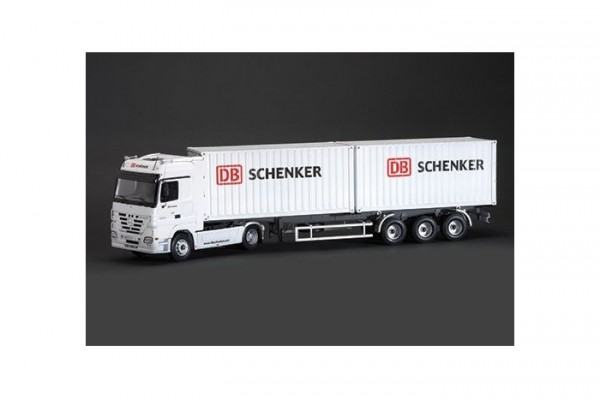 Italeri-Fahrzeugmodell, 3865 Sattelzug-Modellbausatz &quot;Container-Sattelzug &quot;mit Mercedes Benz Actros&quot;