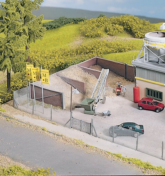 Piko 61132 H0-Modellbausatz, Main-Beton - Sandbansen
