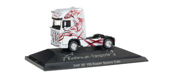 Herpa-Fahrzeugmodell, 110778 LKW-Modell: Solo-Sattelzugmaschine, DAF XF 105, "Franz"