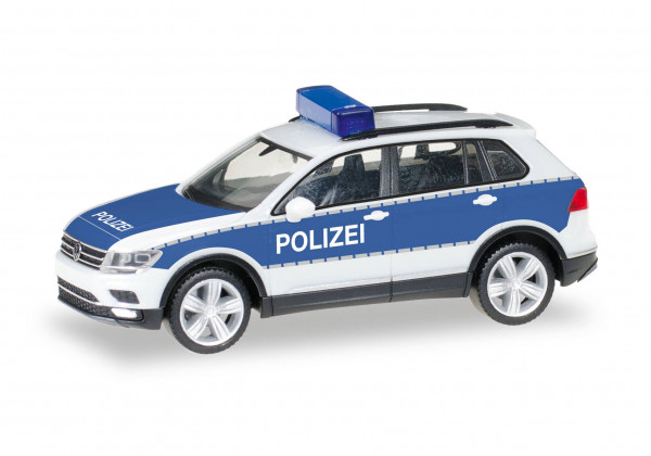 Herpa 092623 H0 - PKW-Modell: VW Tiguan "Polizei Brandenburg"