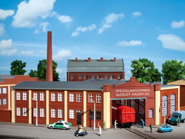 Auhagen 11421 H0-Modellbausatz, Werktor