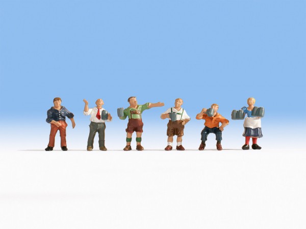 Noch 15558 H0-Figuren, &quot;Stammtisch&quot;