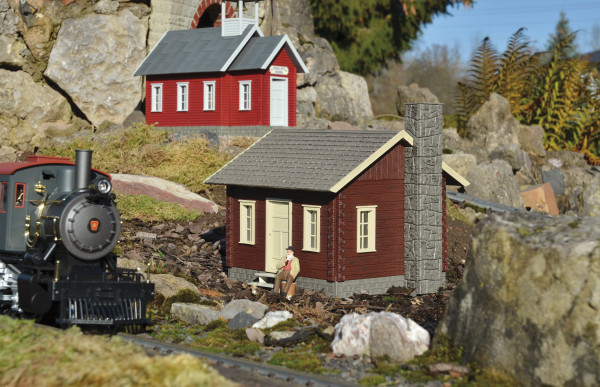 Piko 62716 G-Bahn / Fertigmodell, Blockhaus