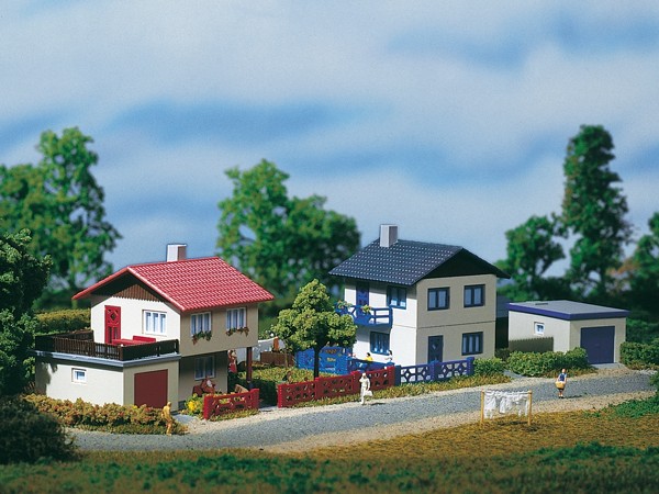 Auhagen 14462 N-Modellbausatz, Vorstadthäuser