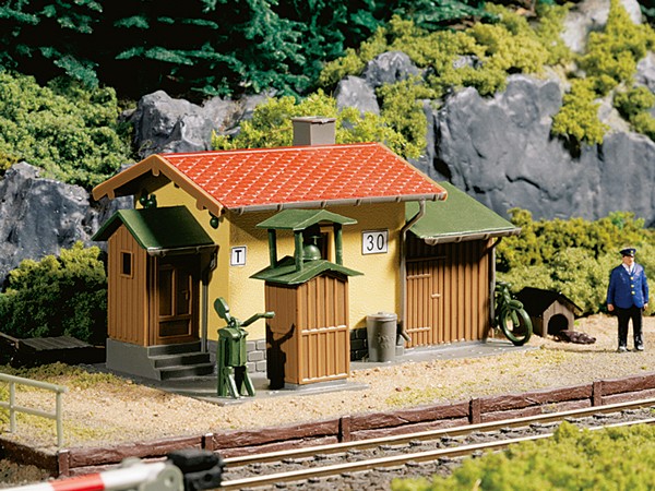 Auhagen 11322 H0-Modellbausatz, "Streckenwärterhaus"