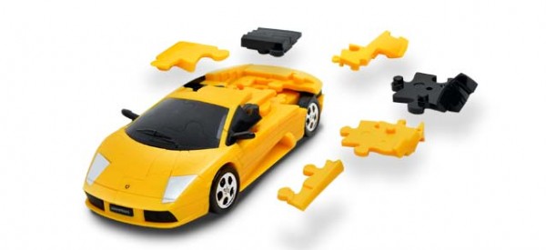 Herpa-Fahrzeugmodell, 80657060 Puzzle Fun 3D &quot;Lamborghini&quot;