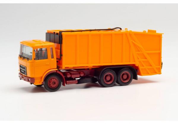 Herpa-Fahrzeugmodell, 013833 Pressmüllwagen, &quot;Roman Diesel&quot; (Bausatz)