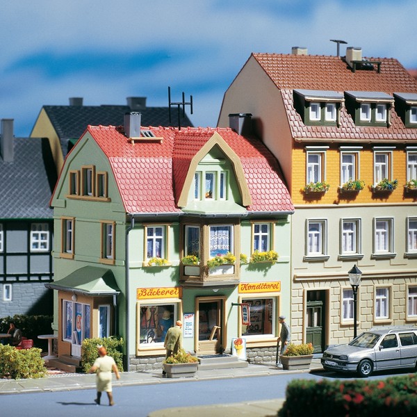 Auhagen 12247 H0/TT-Modellbausatz, Bäckerei
