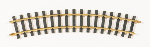 Piko, 35213 G-Bahn - Gebogenes Gleisstück "R3 - 920mm/30°"