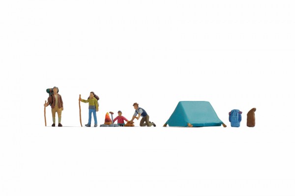 Noch 15876 H0-Figuren, "Camping"