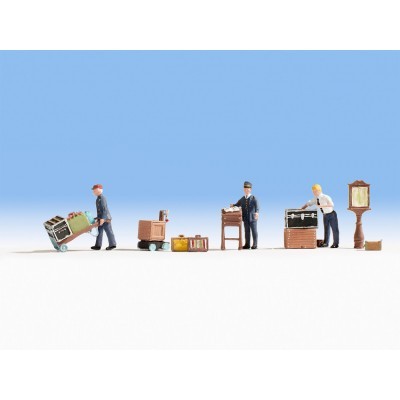 Noch 36286 N-Figuren, "Gepäckträger"