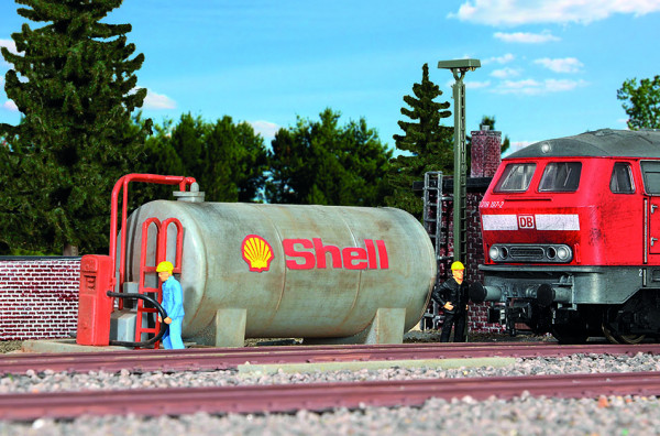 Kibri 39430 H0-Modellbausatz, Dieseltankstelle