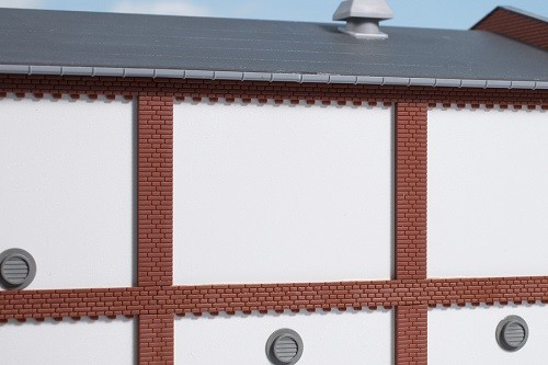 Auhagen 80726 H0-BauKastenSystem / Bauteile: Wände 2532J geputzt