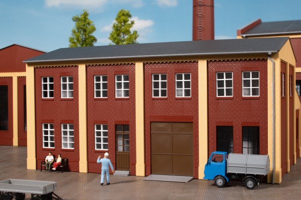 Auhagen 80532 H0-BauKastenSystem / Bauteile: Wände 2578A, Wände 2578B und Wände 2578C rot