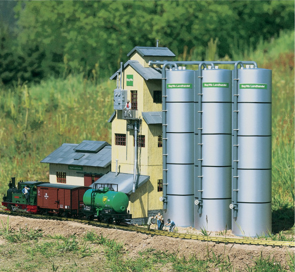 Piko 62036 G-Bahn-Modellbausatz, BayWa Silo
