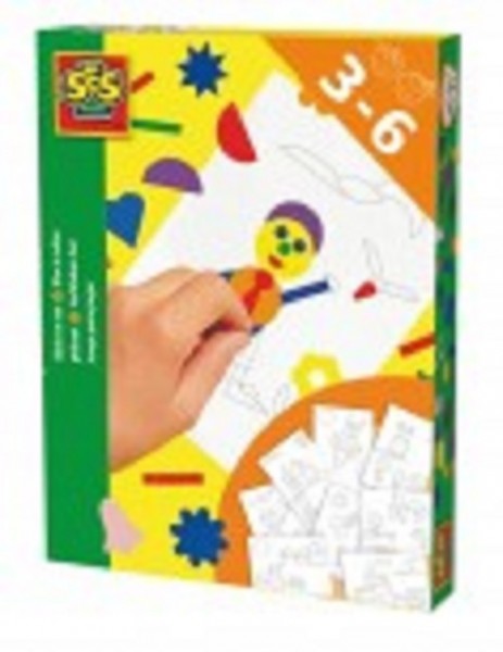 SES-Creative 01052 Klebeblock - Figuren
