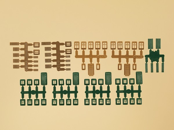 Auhagen 48653 H0/TT-Bauteile: Fenster und Türen für Wohngebäude