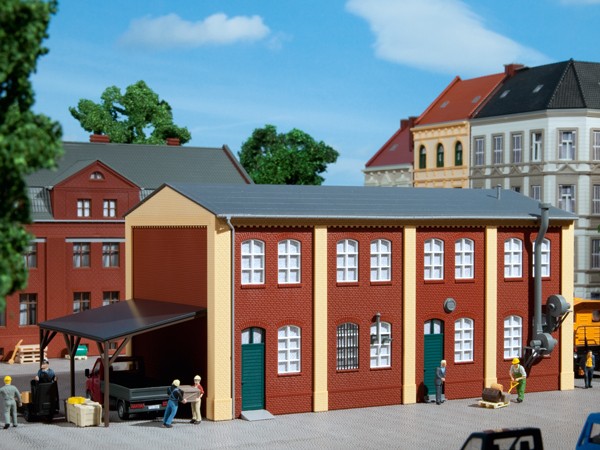 Auhagen 11423 H0-Modellbausatz, Produktionsgebäude