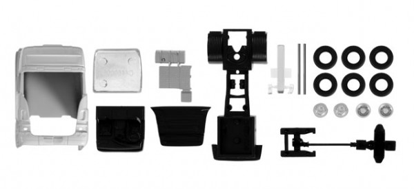 Herpa-Fahrzeugmodell, 084413 LKW-Zugmaschine, &quot;Scania R TL&quot; (Bausatz) 2 Stück
