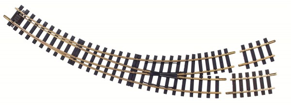 Piko, 35224 G-Bahn - Bogenweiche links "G-BWL R3"