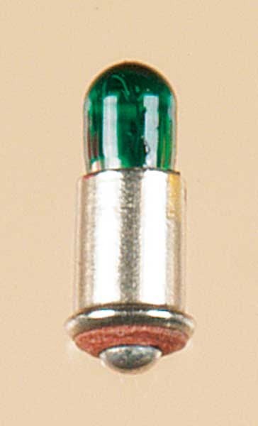 Auhagen 54737 Glühlampe mit Stecksockel, (16V), grün