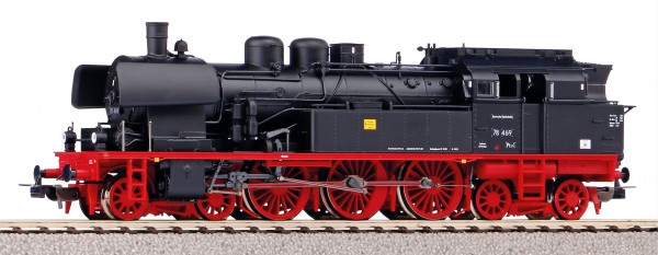 Piko 50606 H0-DC-Sound-Dampflokomotive BR 78, Ep. III, DR + PluX22 Dec.