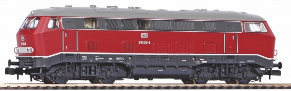 Piko 40521 N-Sound-Diesellokomotive BR 216 010 Ep. IV, eingestellt bei der DB