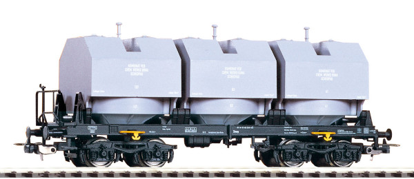 Piko 54450 H0-Kalkkübelwagen Ep. IV, eingestellt bei der DR
