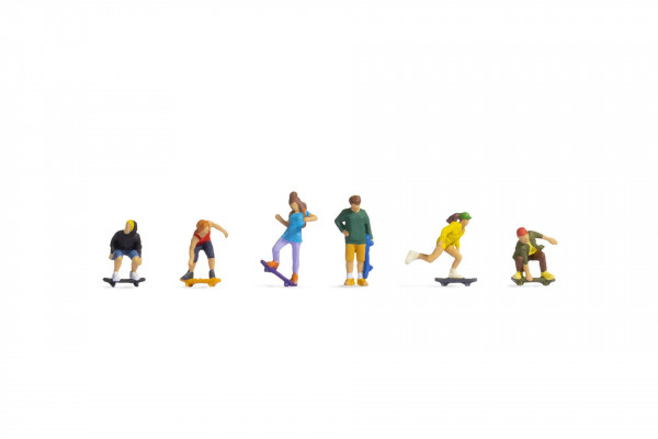 Noch 15889 H0-Figuren, "Skateboarder"