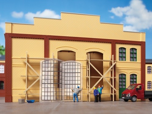 Auhagen 80210 H0-BauKastenSystem / Bauteile: Industriefenster groß E
