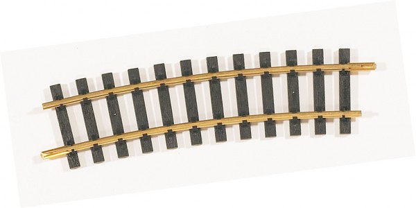 Piko, 35215 G-Bahn - Gebogenes Gleisstück "R5 - 1240mm/15°"