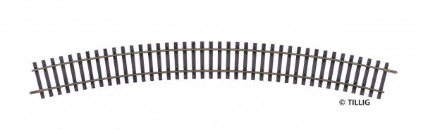 Tillig 85145 H0-Elite-Gleissystem, Gebogenes Gleis R543/30°