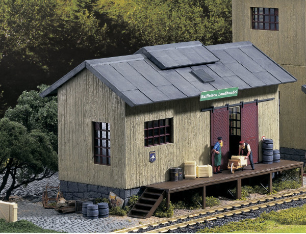 Piko 62034 G-Bahn-Modellbausatz, BayWa Lagerhaus