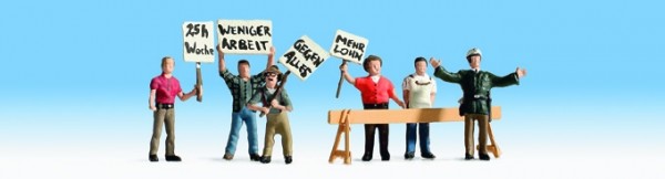 Noch 36045 N-Figuren, "Streikende"