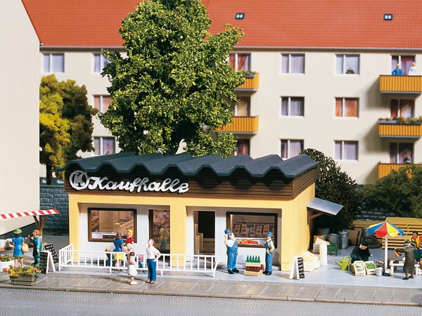 Auhagen 11406 H0-Modellbausatz, "Kaufhalle"