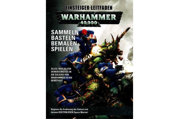 Games Workshop 04 04 01 99 085 Warhammer 40000, Leitfaden in deutsche Fassung für Einsteiger