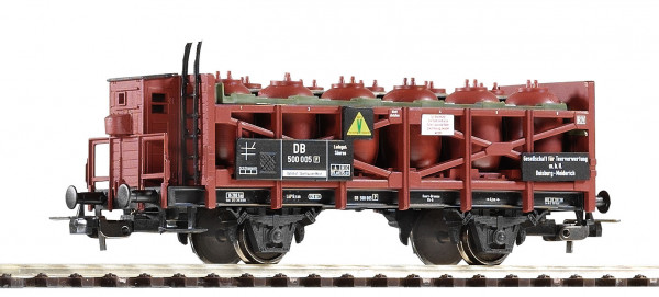 Piko 54257 H0-Säuretopfwagen, Ep. III, eingestellt bei der DB
