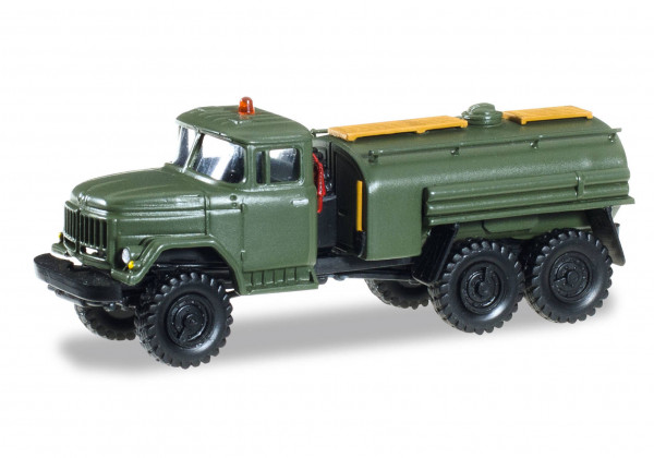 Herpa 745444 H0 - Militär-Modell: LKW-Modell, ZIL 131 Tankfahrzeug mit gelber Umleuchte